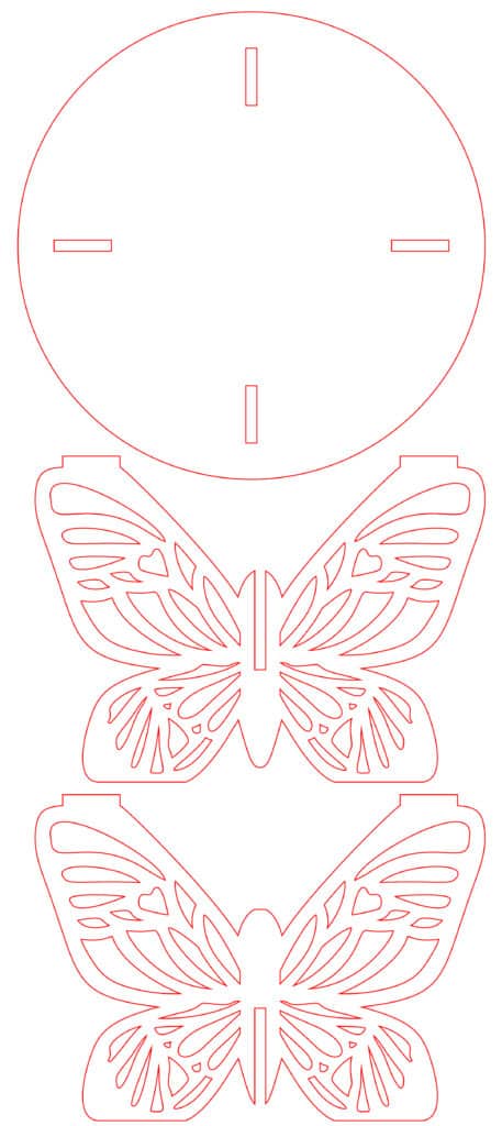 Base para maceta #6 — vector para corte CNC