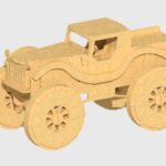 Monster Truck - Vector descarganle para corte CNC y grabado laser gratis | Stanser
