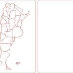 Mapa de Argentina - Vector SVG DXF para CNC Router y Laser CO2 - Descargable gratis | Stanser