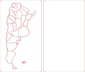 Mapa de Argentina