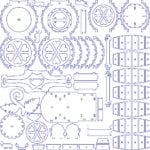 Carruaje de calabaza - Vector SVG DXF para CNC Router y Laser CO2 - Descargable gratis | Stanser