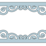 Te compartimos un vector descargable para reproducir un marco rectangular. Utiliza tu máquina de corte CNC para la realización de este proyecto.