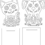 Portavelas de perro y gato - Vector descarganle para corte CNC y grabado laser gratis | Stanser