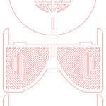 Base para maceta 2 - Vector SVG DXF para CNC Router y Laser CO2 - Descargable gratis | Stanser