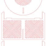 Base para maceta 3 - Vector SVG DXF para CNC Router y Laser CO2 - Descargable gratis | Stanser