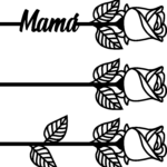 Flores del día de las madres - Vector SVG DXF para Laser CO2 - Descargable gratis | Stanser