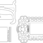 Portarretratos "Pan de muerto" - Vector descarganle para corte CNC y grabado laser gratis | Stanser