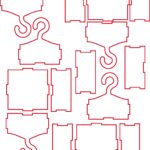 Cajones para Candybar - Vector SVG DXF para CNC Router y Laser CO2 - Descargable gratis | Stanser