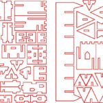 Castillo armable - Vector descarganle para corte CNC y grabado laser gratis | Stanser