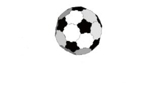 Pelota de fútbol 3D
