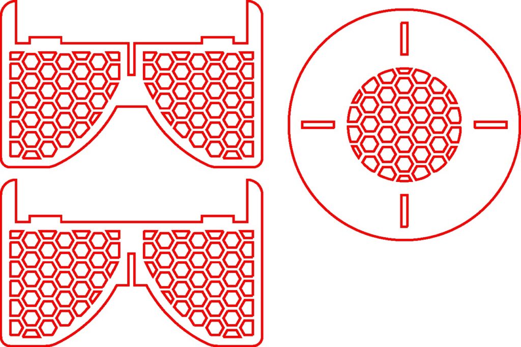Base para maceta 1 — vector para corte CNC