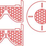 Base para maceta 1 - Vector SVG DXF para CNC Router y Laser CO2 - Descargable gratis | Stanser