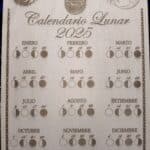 Calendario lunar 2025 - Vector descarganle para corte CNC y grabado laser gratis | Stanser