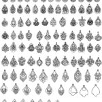 Diseños de aretes - Vector SVG DXF para Laser CO2 - Descargable gratis | Stanser