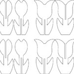 Decoración de tulipanes - Vector descarganle para corte CNC y grabado laser gratis | Stanser