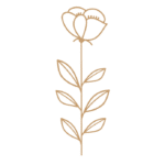 Flor 8 - Vector descarganle para corte CNC y grabado laser gratis | Stanser
