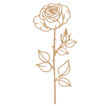 Flor 15 - Vector descarganle para corte CNC y grabado laser gratis | Stanser