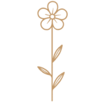 Flor 25 - Vector descarganle para corte CNC y grabado laser gratis | Stanser