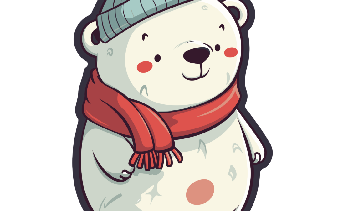 Oso blanco de navidad 3