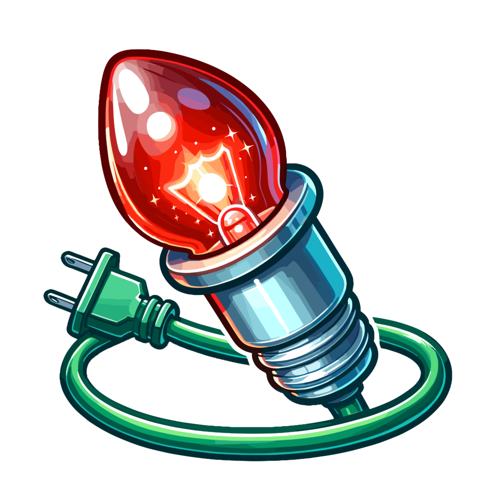 Luz de navidad — vector para corte CNC