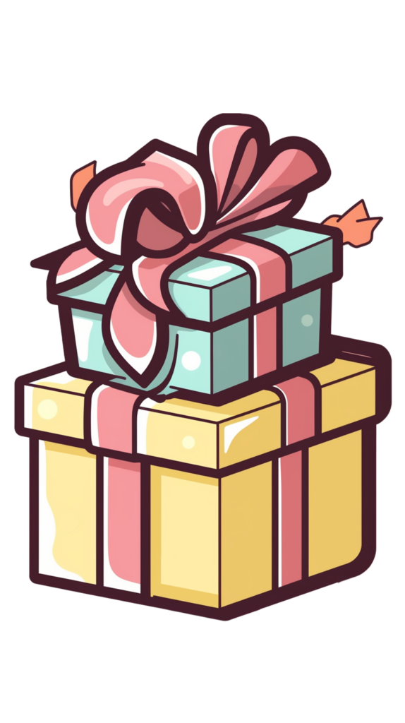 Regalo de cumpleaños — vector para corte CNC