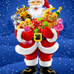 Santa claus - Vector descarganle para corte CNC y grabado laser gratis | Stanser
