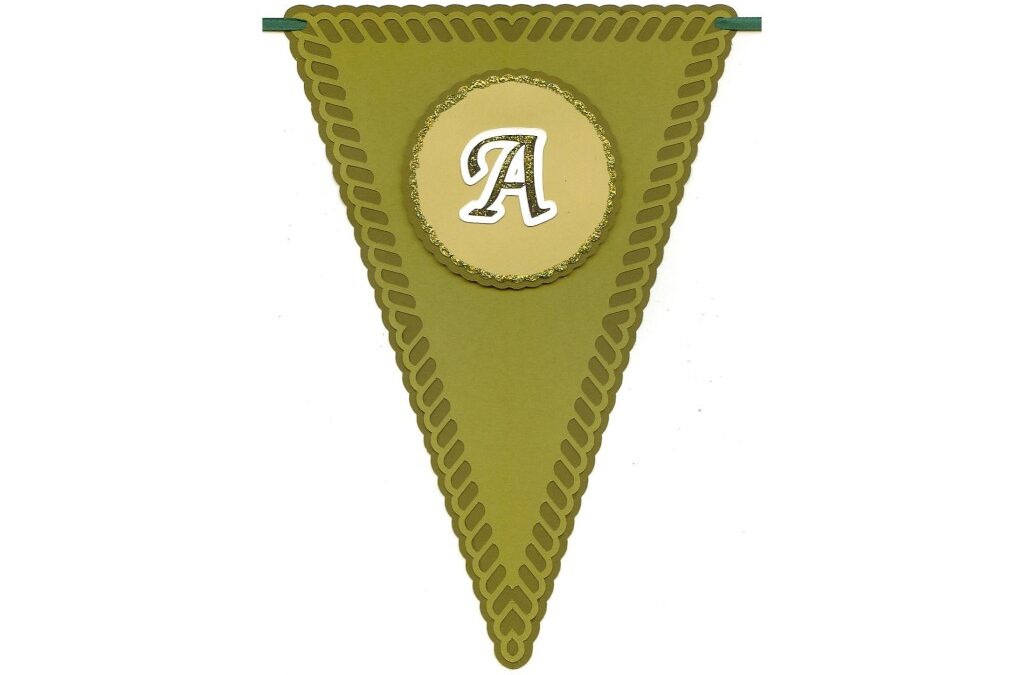 Bandería letra A