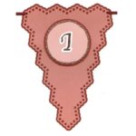 Banderín letra I - Vector SVG DXF para CNC Router y Laser CO2 - Descargable gratis | Stanser