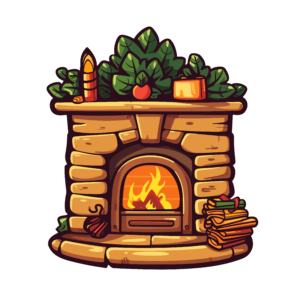 Chimenea de navidad 4