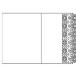 Tarjeta de borde calado 12 - Vector descarganle para corte CNC y grabado laser gratis | Stanser