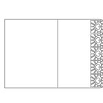 Tarjeta de borde calado 2 - Vector descarganle para corte CNC y grabado laser gratis | Stanser