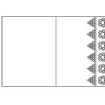 Tarjeta de borde calado 5 - Vector descarganle para corte CNC y grabado laser gratis | Stanser
