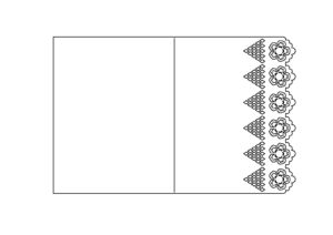 Tarjeta de borde calado 5