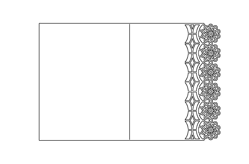 Tarjeta de borde calado 6