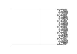 Tarjeta de borde calado 6