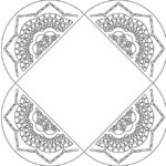 Sobre plegable 6 - Vector descarganle para corte CNC y grabado laser gratis | Stanser