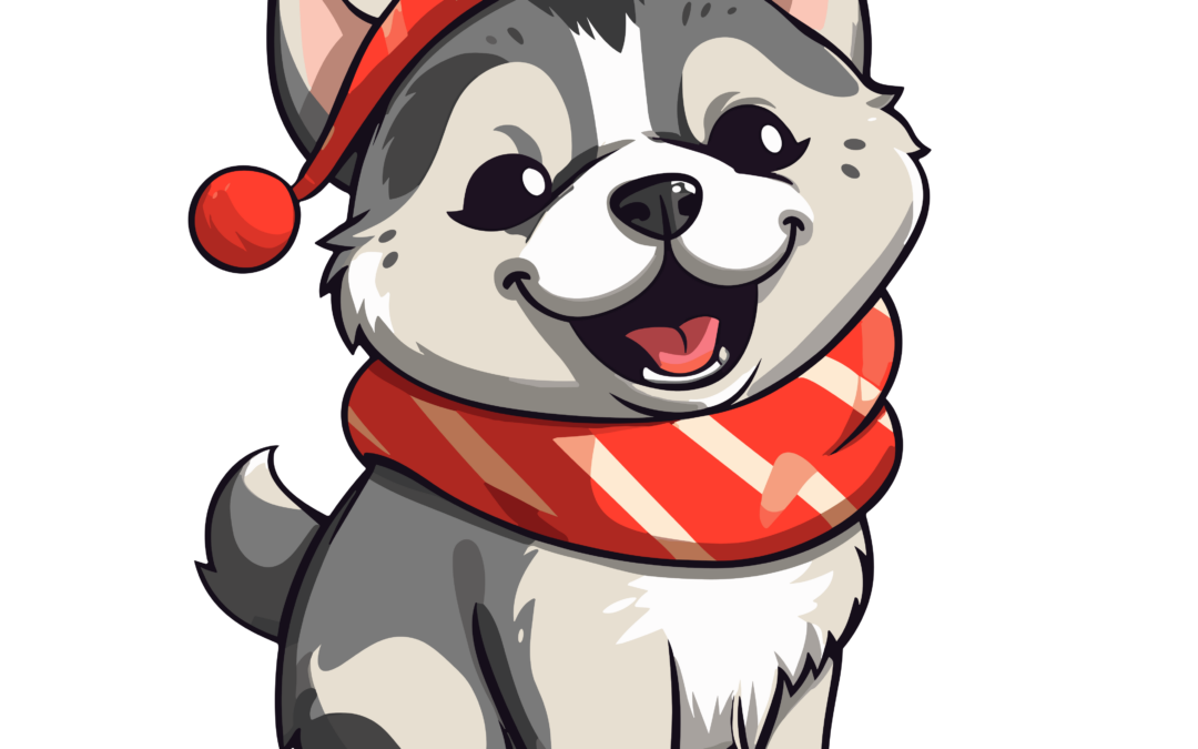 Perrito de navidad