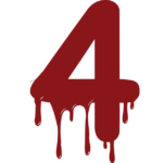 Abecedario Halloween "4" - Vector descarganle para corte CNC y grabado laser gratis | Stanser