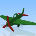 vector descargable para reproducir un rompecabezas de avión en 3D. Utiliza tu máquina de corte CNC para la realización de este proyecto.