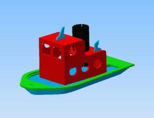 Rompecabezas barco 3D