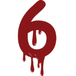 Abecedario Halloween "6" - Vector descarganle para corte CNC y grabado laser gratis | Stanser