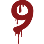 Abecedario Halloween "9" - Vector descarganle para corte CNC y grabado laser gratis | Stanser