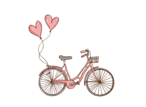 Bicicleta con globos