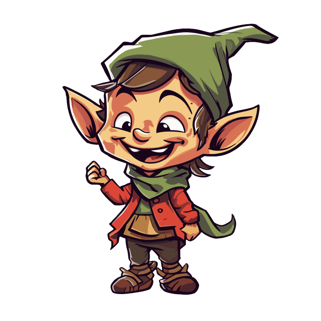 Duende 10 — vector para corte CNC