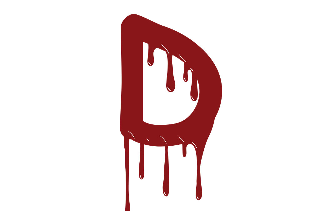 Abecedario Halloween «D»