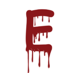 Abecedario Halloween "E" - Vector descarganle para corte CNC y grabado laser gratis | Stanser