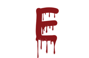 Abecedario Halloween «E»