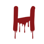 Abecedario Halloween "H" - Vector descarganle para corte CNC y grabado laser gratis | Stanser