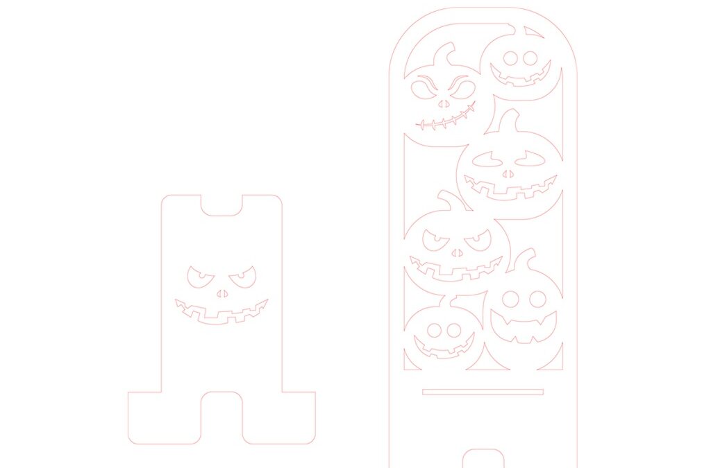 Base para celular «Halloween»