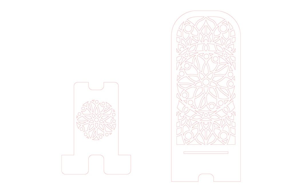 Base para celular «Mandala» 1